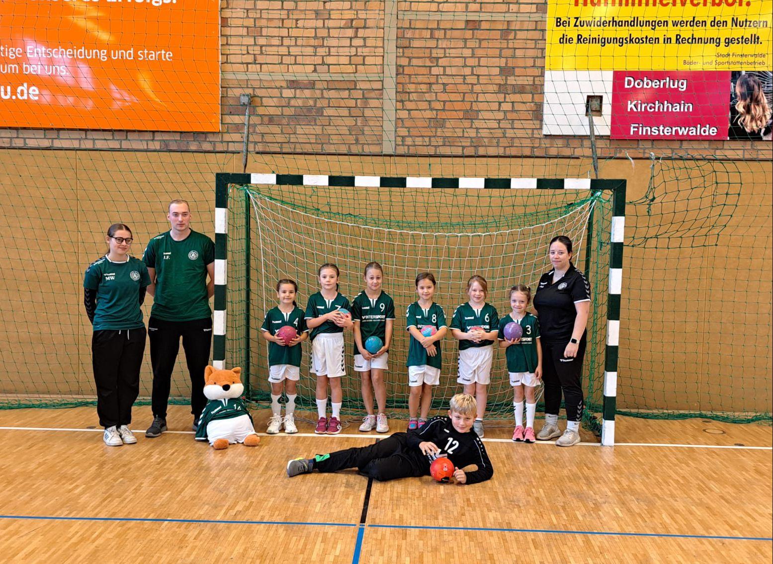 SVC Handball Guben F-Jugend männlich weiblich